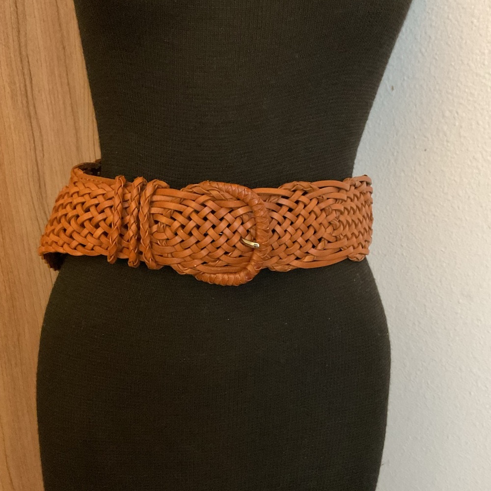Brown Woven Belt
